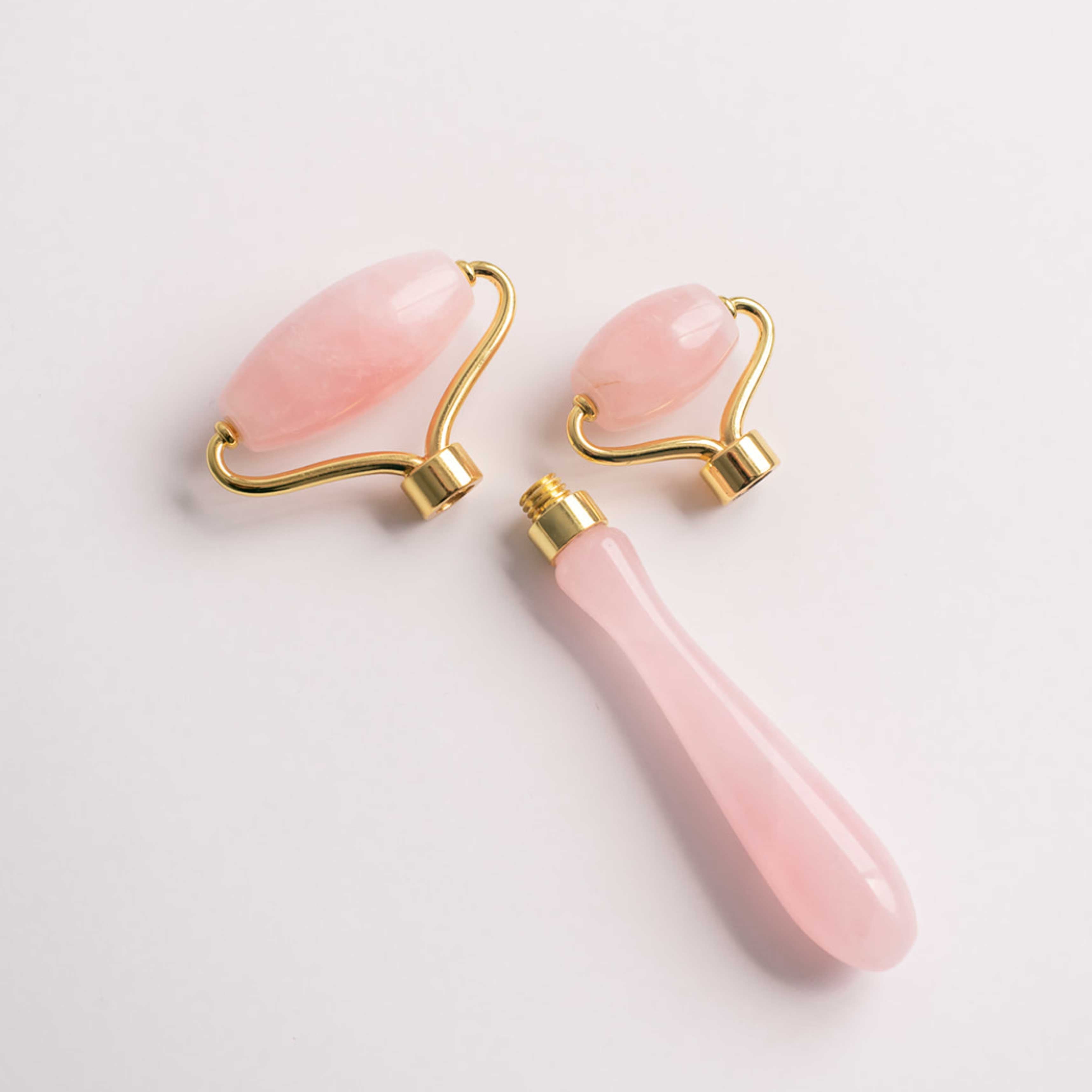 Rolo Facial Quartzo Rosa