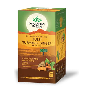 Infusão Tulsi Turmeric Ginger™